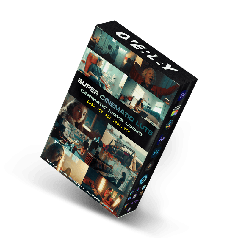 LUT预设-25组超级电影外观色彩调色 Cinematic Movie Looks – Super Cinematic 2024 LUT预设-25组超级电影外观色彩调色 Cinematic Movie Looks – Super Cinematic 2024