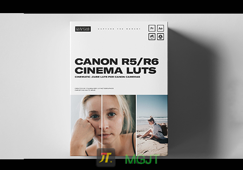 LUT预设-佳能R5&R6相机色彩摄影视频后期调色Christian Mate Grab - Canon R5&R6 Cinematic LUTs-MGJT资源