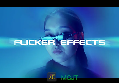 达芬奇预设-12种故障失真快速闪烁过渡效果-MGJT资源