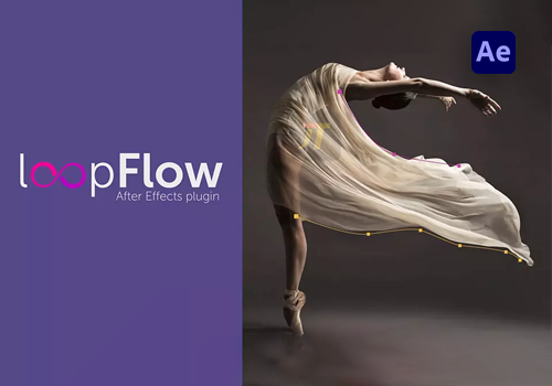 AE插件- 静帧图片循环流动效果loopFlow v1.3.1 中文版[win][Mac]-MGJT资源