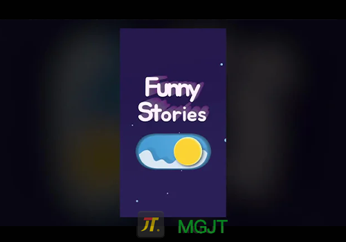 FCPX模版-6个垂直有趣卡通图形社交媒体场景-MGJT资源