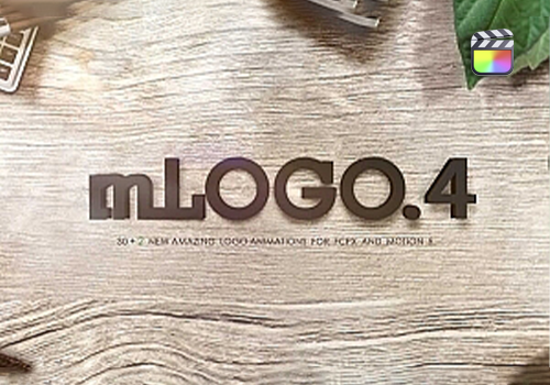 FCPX插件-32个Logo开场片头标志展示动画 motionVFX - mLogo4-MGJT资源