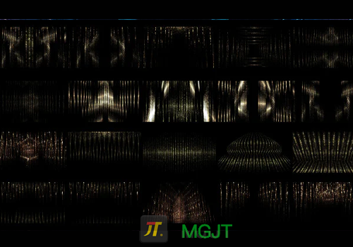 FCPX模版-20个金色闪烁婚礼背景元素-MGJT资源