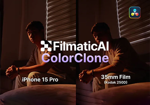 达芬奇插件-视频色彩克隆匹配Filmatic AI – ColorClone V1.1.1 [win]-MGJT资源
