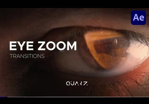 AE模板-30个眼睛缩放变焦过渡效果Eye Zoom Transitions After Effects-MGJT资源