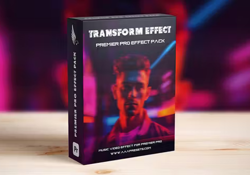 PR模板-8个变形擦除最有用的过渡效果Transform Wipe Transition-MGJT资源