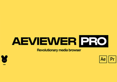 PR/AE脚本-媒体项目模板素材预览管理工具 Aeviewer Pro V2.2-MGJT资源