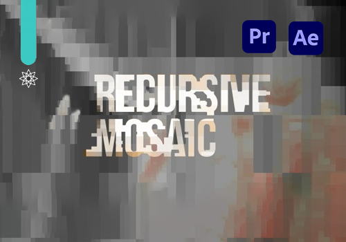 PR/AE插件-视频马赛克滤镜像素化网格效果 Recursive Mosaic 1.3.0 [win][mac]-MGJT资源