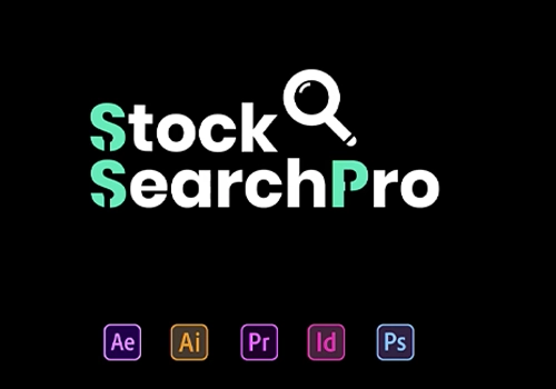 PS/PR/AE/AI/ID脚本-从云端库中搜索下载使用免版权图片音视频素材预设 Stock Search Pro v1.1.2-MGJT资源
