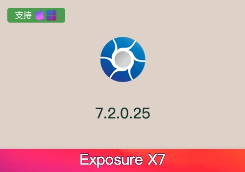 PS插件-RAW后期处调色滤镜Exposure X7 v7.2.0.25[win][mac]-MGJT资源