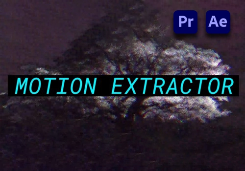 PR/AE插件-提取视频视觉特效运动元素 Motion Extractor v1.0.0 [win]-MGJT资源