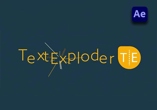 Ae脚本-文字分割分离成单独图层TextExploder v3.0.001-MGJT资源