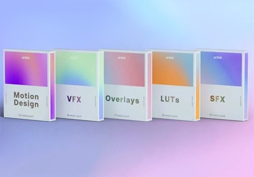 Artgrid & Artlist  5套创意资产预设音效视差特效LUT包-MGJT资源