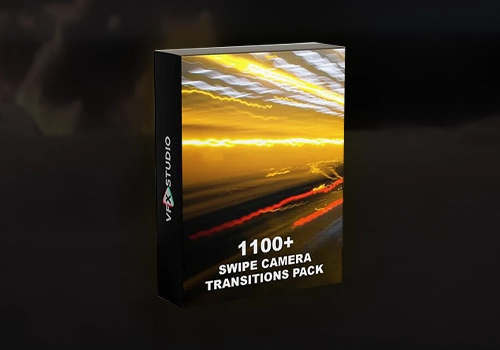 VFX-Studio 1100 +滑动相机转场素材包 Swipe Camera Transitions Pack-MGJT资源