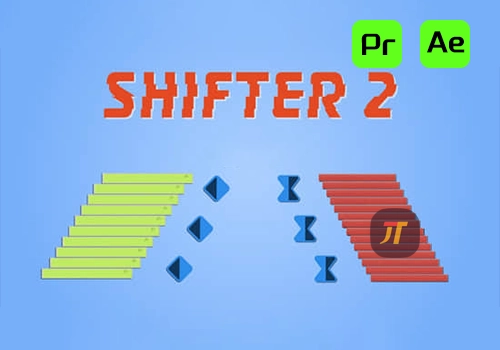 PR/AE脚本-关键帧图层素材自动排列移动调整 Shifter V2.0.4-MGJT资源