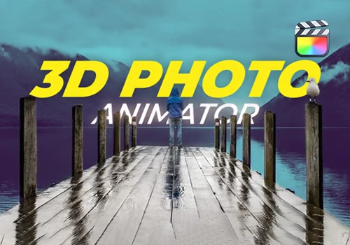 FCPX插件-外景静态图像转3D逼真景深视差图像投影工具 3D Photo Animation Toolkit-MGJT资源