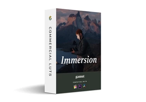 Gamut  Immersion 5组沉浸旅行电影外观调色LUTs-MGJT资源