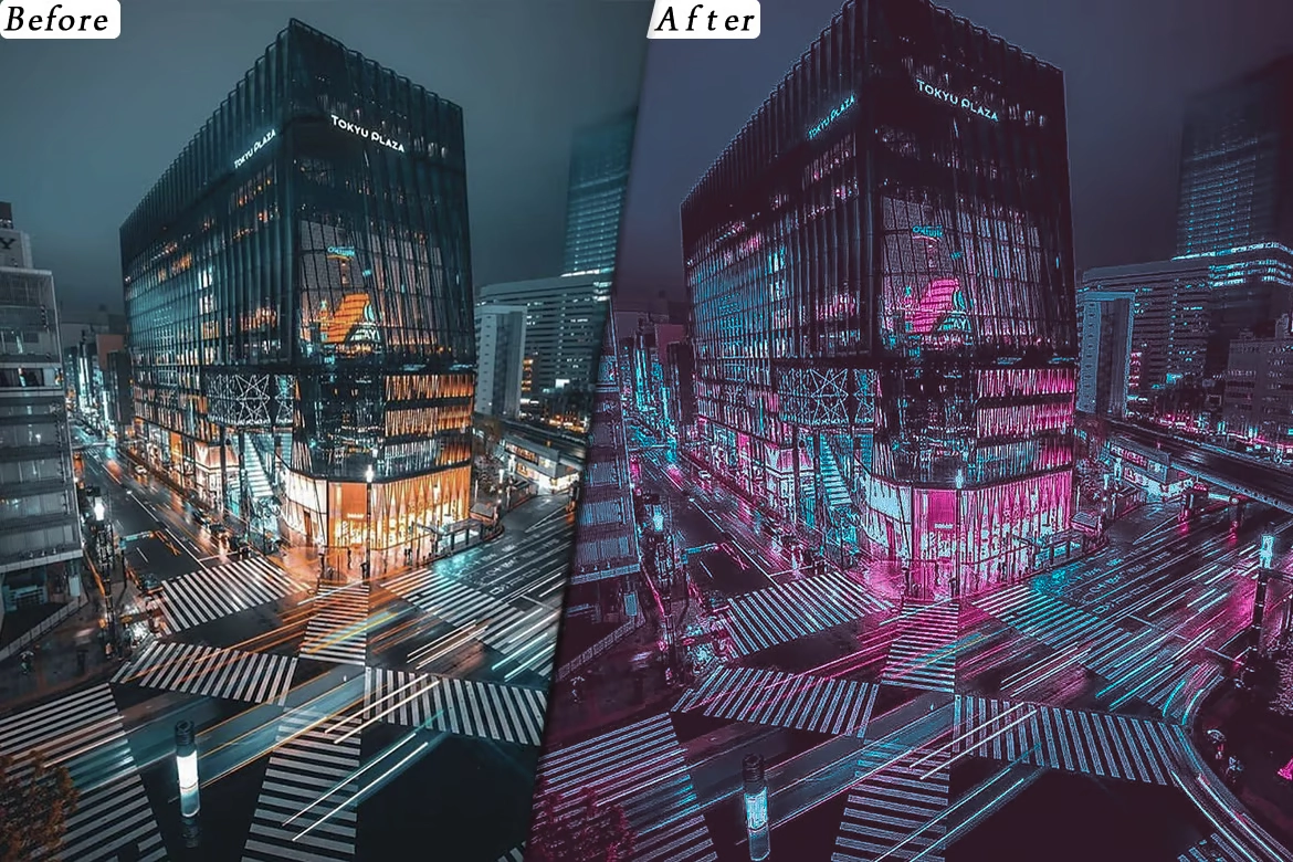PS/PR预设-未来主义的情绪图像视频预设 PS/PR预设-未来主义的情绪图像视频预设