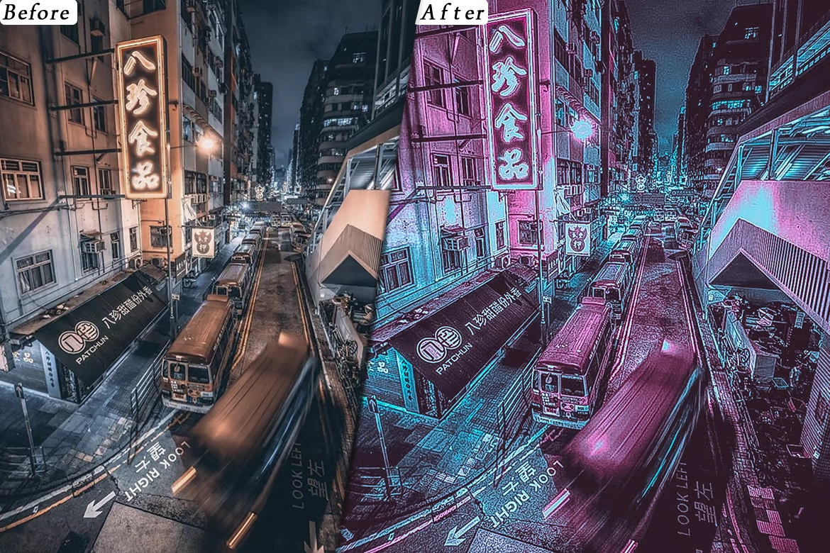 PS/PR预设-未来主义的情绪图像视频预设 PS/PR预设-未来主义的情绪图像视频预设