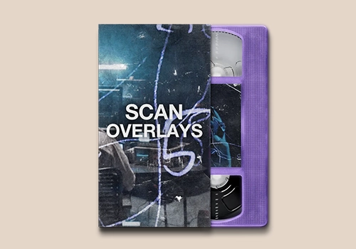 TINY TAPES  50+4K扫描覆盖独特视觉特效视频素材 ScanOverlays-MGJT资源