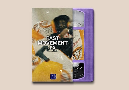 TINY TAPES 15个视频缩放摇动扭曲效果预设FAST MOVEMENT FX-MGJT资源