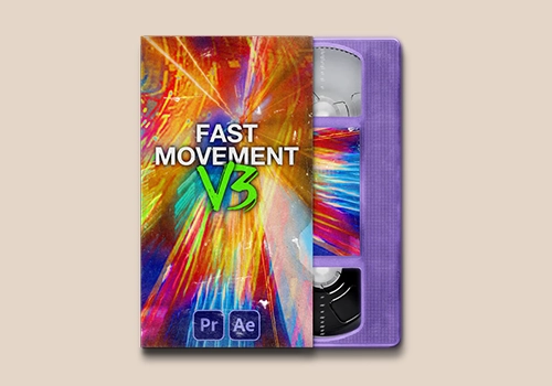TINY TAPES 35个视频缩放摇动扭曲效果预设V3 Fast Movement FX V3-MGJT资源