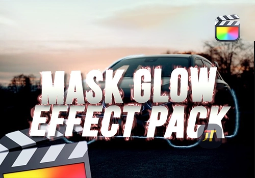 FCPX插件-8种蒙版图像外框发光电流线条辉光效果 Mask Glow Effect-MGJT资源