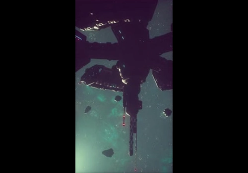 高科技空间站探索宇宙 手机垂直版-MGJT资源