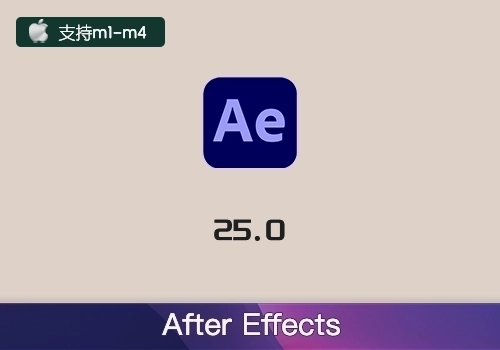 Adobe After Effects 2025 V25.0 for ARM[mac]-MGJT资源