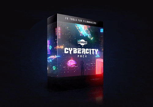 BIGFILMS  110+赛博朋克未来科技感科幻特效视频素材 CYBERCITY Pack-MGJT资源