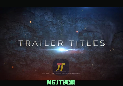 先导电影预告片标题效果PR模版-MGJT资源
