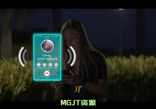 13个手机和电脑呼出样式PR和AE模板-MGJT资源