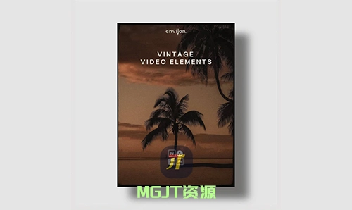 Envijon 13组复古魅力邂逅现代镜头视频素材  Vintage Video Elements-MGJT资源