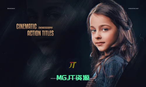模块化结构电影动作片开场白AE模板-MGJT资源