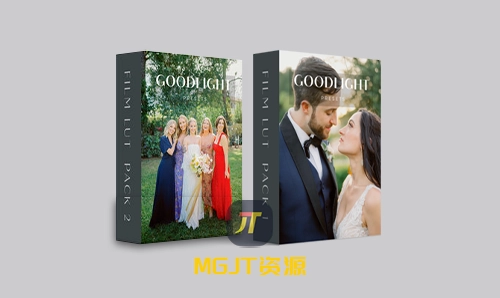 LUT预设-12个美术电影风格专业婚礼视频调色 Goodlight Presets- Video Lut Packs-MGJT资源