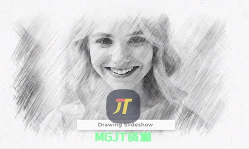 16个素描手绘风格化艺术幻灯片PR和AE模板-MGJT资源