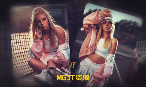美丽的爱家庭照片幻灯片 AE模板-MGJT资源