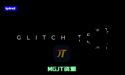 32个模拟信号干扰失真故障风格文本动画效果PR模板-MGJT资源