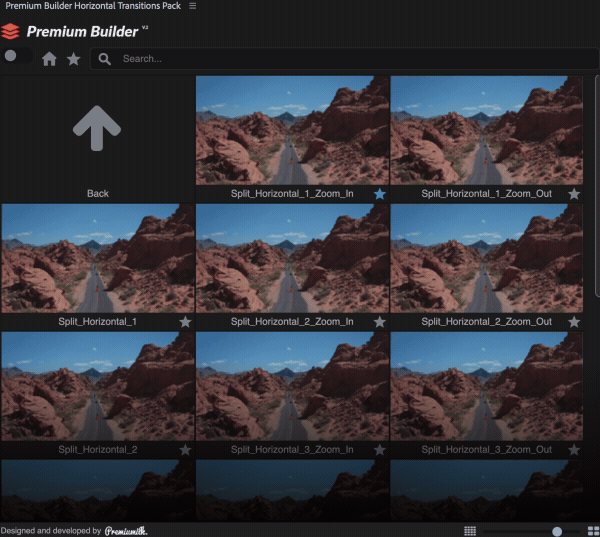 Pr脚本-40个类别的700种水平过渡效果包 Horizontal Transitions Pack for Premiere Pro Pr脚本-40个类别的700种水平过渡效果包 Horizontal Transitions Pack for Premiere Pro