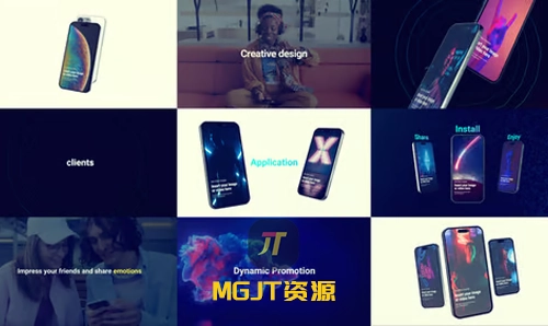 苹果IPhone 16 Pro手机促销宣传片PR模板-MGJT资源