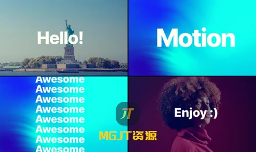 简约大气快速卡点开场白效果 PR模板-MGJT资源