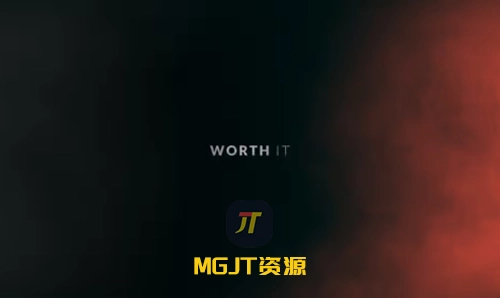 7个动态渐隐灰尘微粒子电影标题背景预告片 AE 模板-MGJT资源