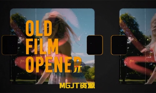 6个电影级（富有电影质感）的开场动画 AE 模板-MGJT资源
