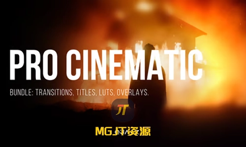 185个电影标题字幕转场过渡叠加调色+音效FX AE 模板-MGJT资源