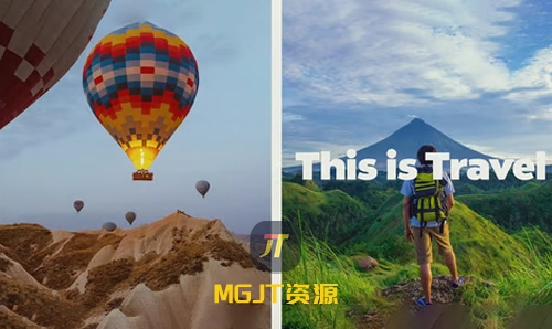 现代-时尚-旅行幻灯片开场白 PR 模板-MGJT资源