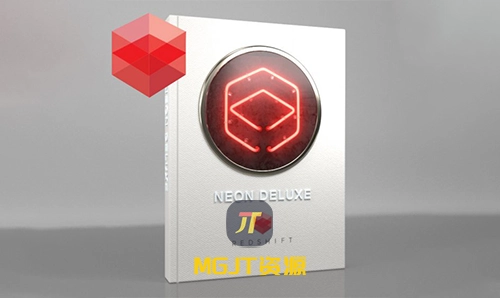 C4D插件- 霓虹灯管文字图形效果 Neon Redshift 2.83[win]-MGJT资源