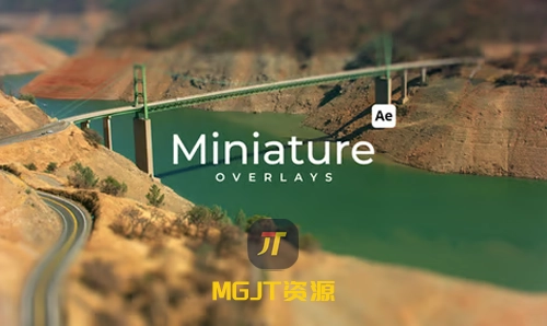 一键制作微型叠加效果 PR+AE 模板-MGJT资源