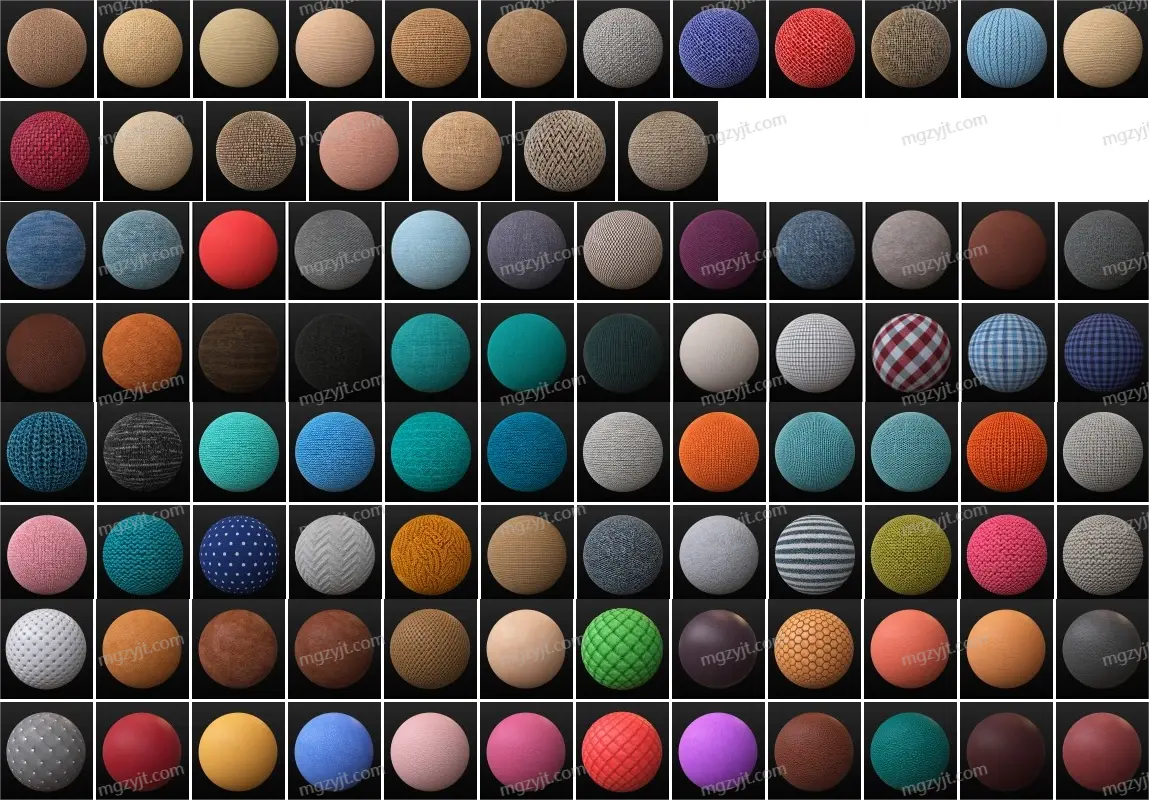 C4D材质- 超过 100 种纺织品织物材质 Arnold Fabric Materials Pack for Cinema 4D C4D材质- 超过 100 种纺织品织物材质 Arnold Fabric Materials Pack for Cinema 4D