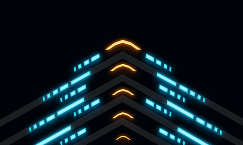 pixflow 24个赛博朋克HUD 形状背景PSD模板  Cyberpunk Complex Backgrounds-MGJT资源