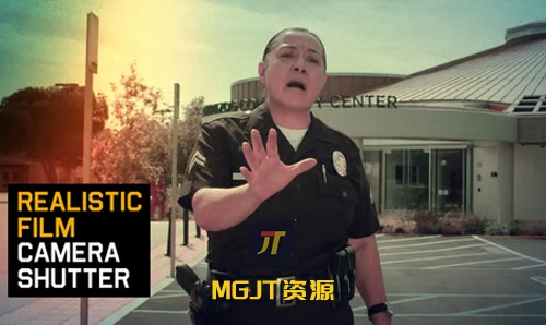 水平+垂直版-逼真的胶片相机快门 AE 模板-MGJT资源